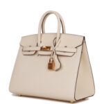 Hermes Birkin Sellier 25 Nata Epsom Gold Hardware