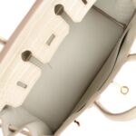 Hermes Birkin 25 Beton Matte Alligator Gold Hardware