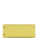 Top Quality Hermes Kelly Sellier 28 Soufre Epsom Gold Hardware
