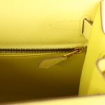 Top Quality Hermes Kelly Sellier 28 Soufre Epsom Gold Hardware
