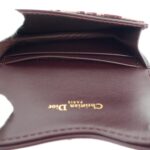 DIOR Saddle Lotus Dior Oblique Jacquard Wallet