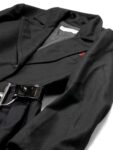 Saint Laurent Vintage Coat Black