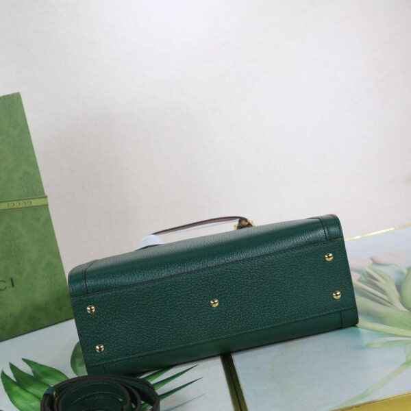 Gucci Diana Large Tote Bag Dark Green