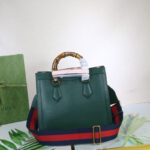 Gucci Diana Large Tote Bag Dark Green