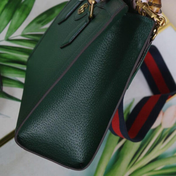 Gucci Diana Large Tote Bag Dark Green