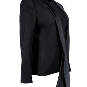 Yves-Saint-Laurent-Black-Blazer-w-Satin-Lapels-Sz-10-2