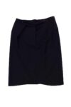Yves Saint Laurent - Black Wool Skirt Sz 10