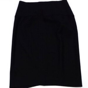 Yves-Saint-Laurent-Black-Wool-Skirt-Sz-10-2