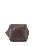 Yves Saint Laurent Calfskin Medium Downtown Bag Brown