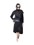 Yves Saint Laurent Crocodile Embossed LeatherWest Hollywood Bag Black