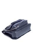 Yves Saint Laurent Logo Leather Flap Niki Bag Black