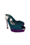 Yves Saint Laurent - Multicolor Slingback Pumps Sz 8.5