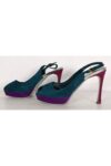Yves Saint Laurent - Multicolor Slingback Pumps Sz 8.5