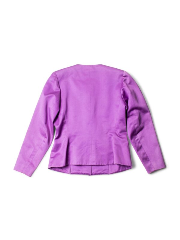 Yves Saint Laurent Vintage Jacket Purple Gold
