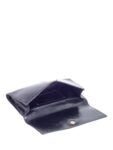 Yves Saint Laurent YSL Logo Patent Leather Flap Clutch Black