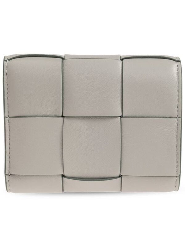 Bottega Veneta Cassette Tri-Fold Zipper Wallet 750245