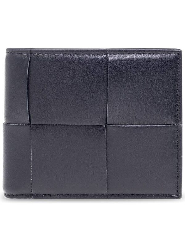 Bottega Veneta Cassette Half Wallet Space Mud