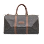 CHRISTIAN DIOR Vintage Monogram Duffle Travel Unisex Bag Handbag