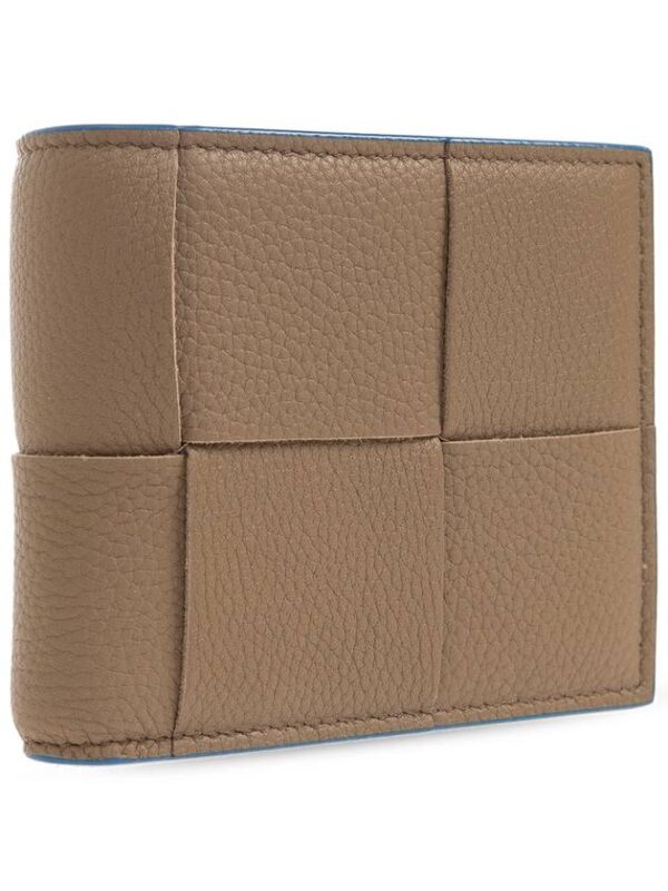 Bottega Veneta Bottega Veneta Leather Bifold Wallet, Men's, Brown