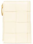 Bottega Veneta Women's Card Wallet Medium Cassette Bi Fold Zip Wallet 750262VCQC17117