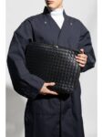 Bottega Veneta Bottega Veneta ‘Intrecciato Medium’ Travel Case, Men's, Black