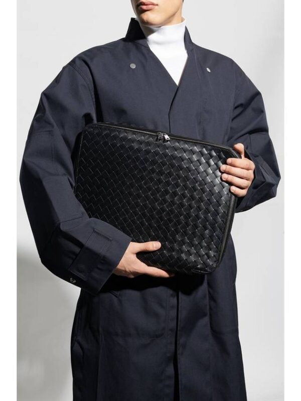 Bottega Veneta Bottega Veneta ‘Intrecciato Medium’ Travel Case, Men's, Black
