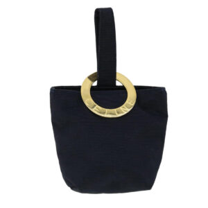 CELINE Circle Pouch Navy  am3209