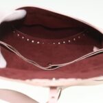 CELINE Studs Shoulder Bag Leather Pink CE00/23  am3799