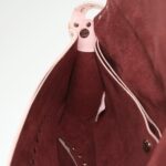 CELINE Studs Shoulder Bag Leather Pink CE00/23  am3799