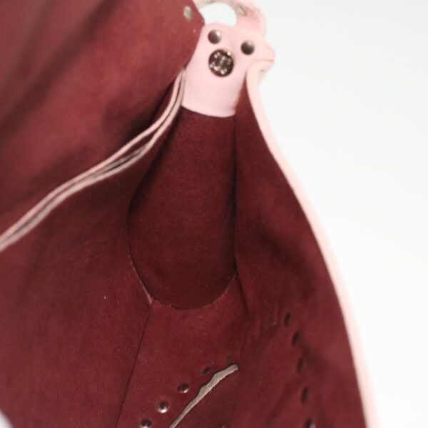 CELINE Studs Shoulder Bag Leather Pink CE00/23  am3799