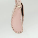 CELINE Studs Shoulder Bag Leather Pink CE00/23  am3799