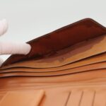 CELINE Macadam Canvas Travel Case PVC Leather Brown  am3943
