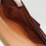 CELINE Macadam Canvas Travel Case PVC Leather Brown  am3943