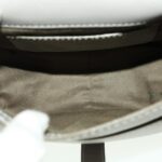 Chloe Mercy Small Saddle Shoulder Bag Leather Gray am4200