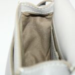 Chloe Mercy Small Saddle Shoulder Bag Leather Gray am4200