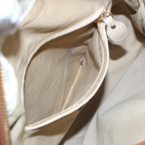 Chloe Paraty Shoulder Bag Leather 2way Brown am4763