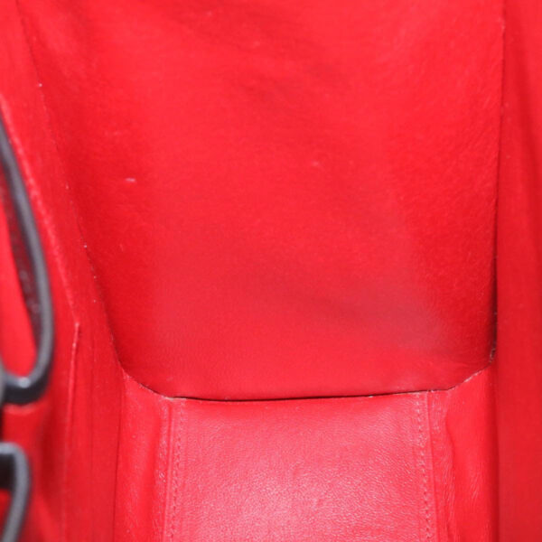 CELINE Shoulder Bag Leather Black  ar5783