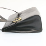 CELINE Shoulder Bag Leather Black  ar5783