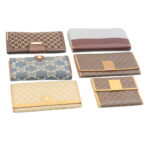 CELINE Macadam Wallet 6Set Blue Black Brown  ar5849