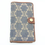 CELINE Macadam Wallet 6Set Blue Black Brown  ar5849