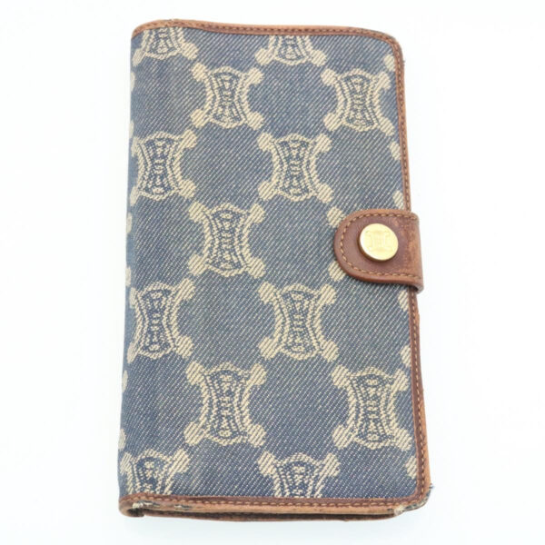 CELINE Macadam Wallet 6Set Blue Black Brown  ar5849