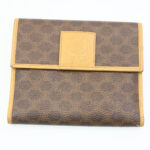 CELINE Macadam Wallet 6Set Blue Black Brown  ar5849