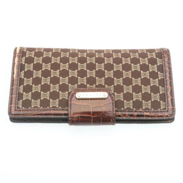 CELINE Macadam Wallet 6Set Blue Black Brown  ar5849