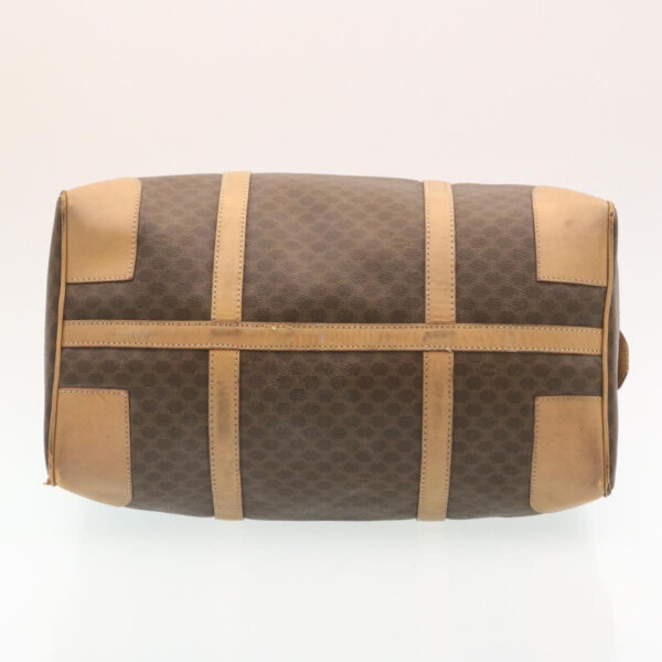 CELINE Macadam Canvas Hand Bag Boston Bag 2Set Brown Beige  ar6340