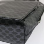 CELINE Macadam Backpack Vinyl Black  ar6749