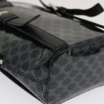 CELINE Macadam Backpack Vinyl Black  ar6749