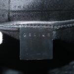 CELINE Macadam Backpack Vinyl Black  ar6749