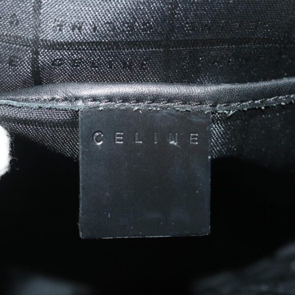 CELINE Macadam Backpack Vinyl Black  ar6749