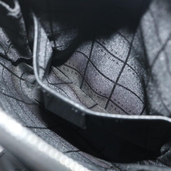 CELINE Macadam Backpack Vinyl Black  ar6749
