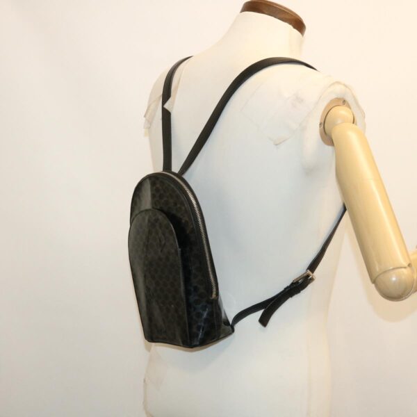 CELINE Macadam Backpack Vinyl Black  ar6749